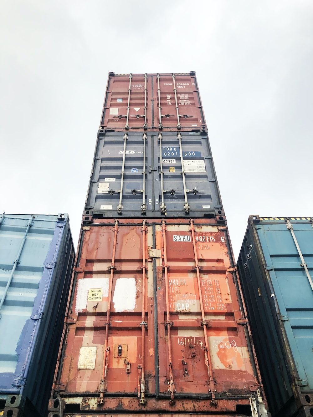 Nelsons Shipping Containers UK container yard