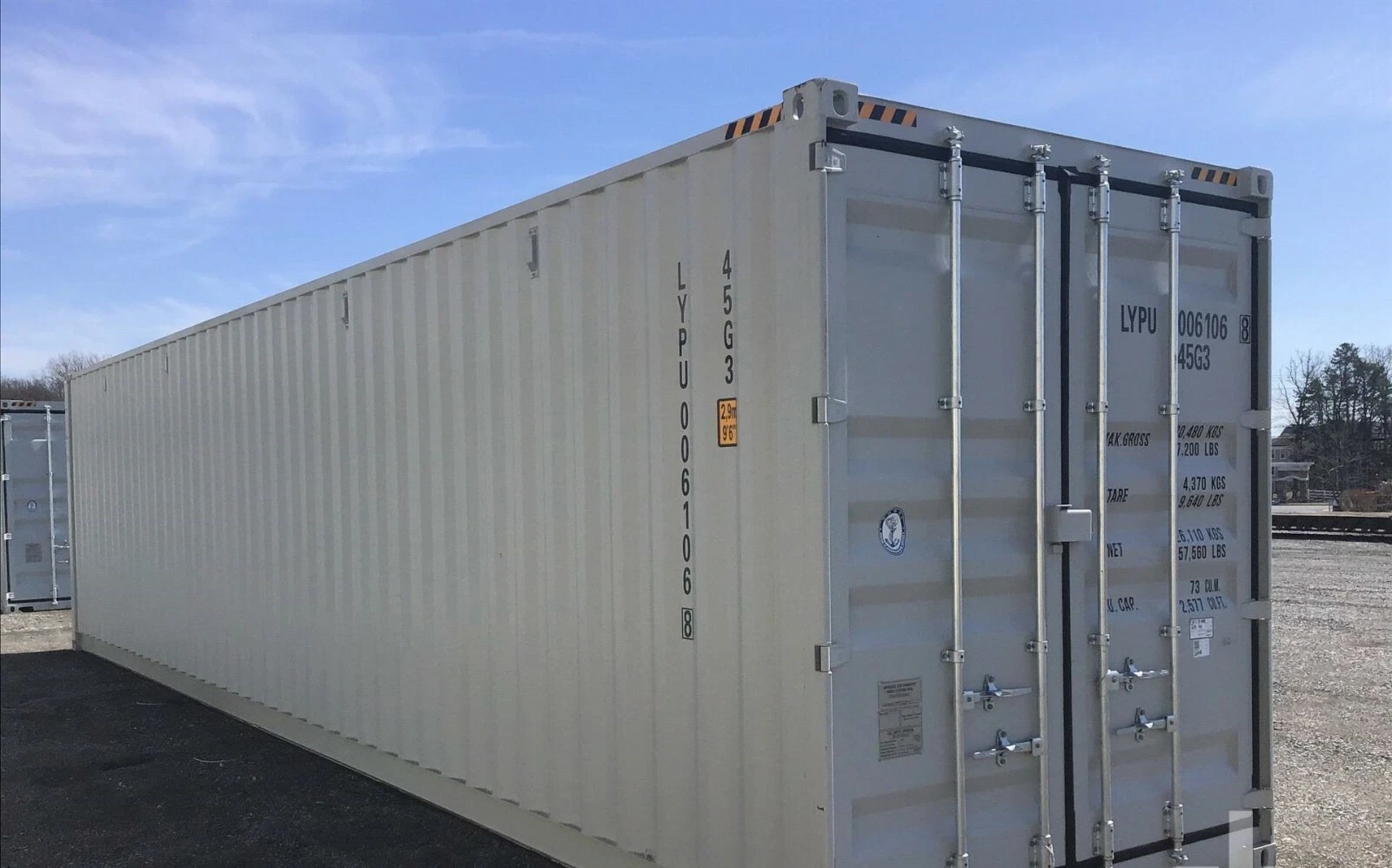 40ft High Cube Container with 2 Side Doors - One Trip - Image 3